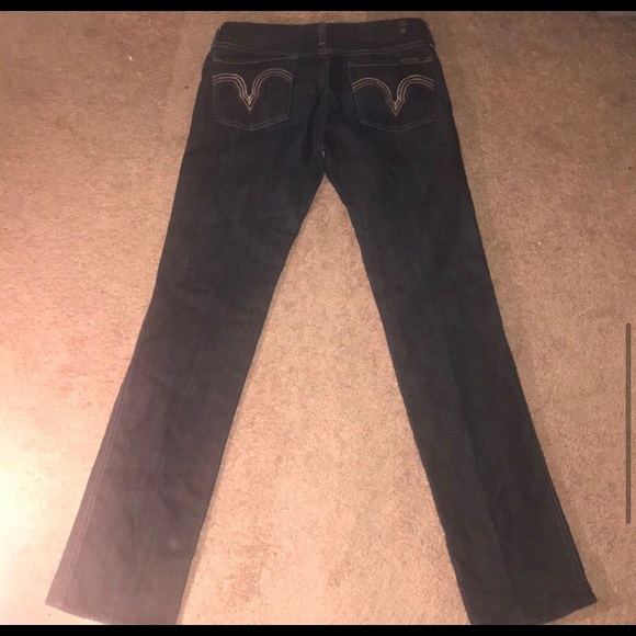 7 for All Mankind Vintage Jeans~ Size 28 - Picture 5 of 6